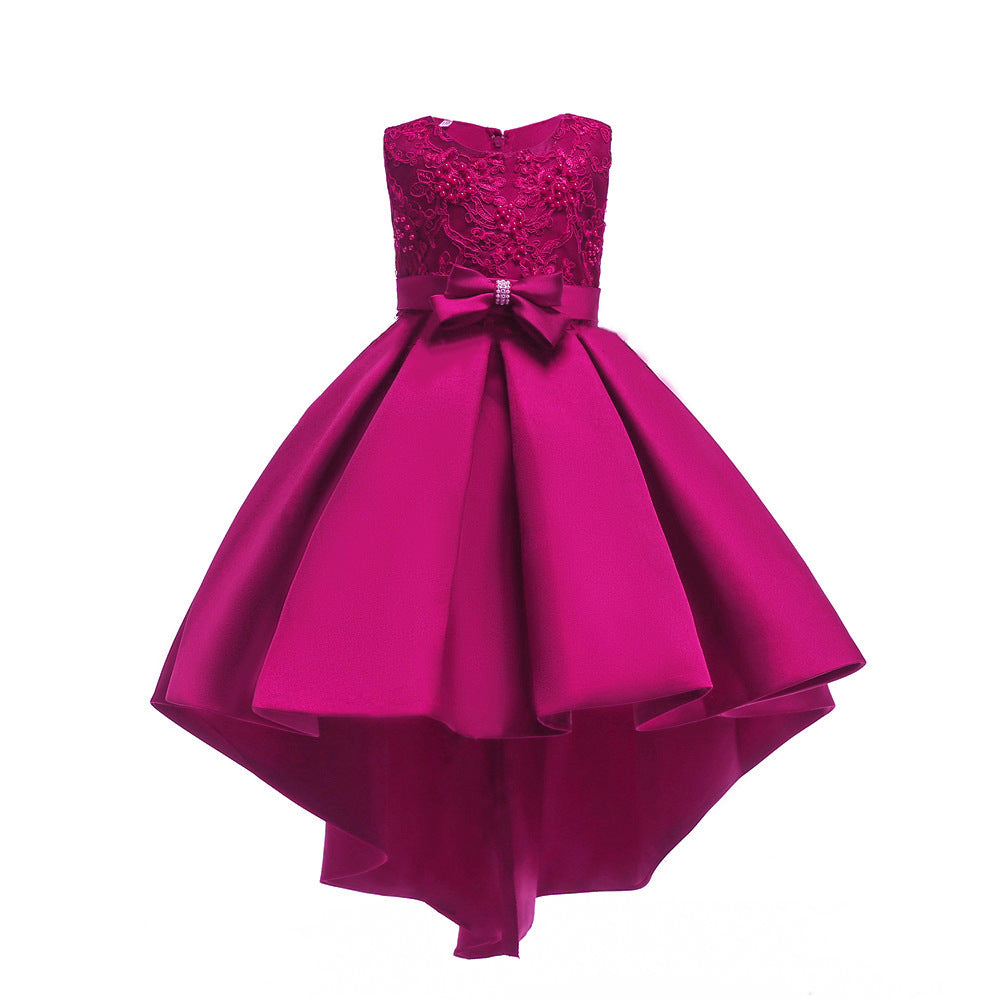 Children's Dresses, Trailing High-end Princess Dresses In Children's Performance Costumes - Tokcobstore