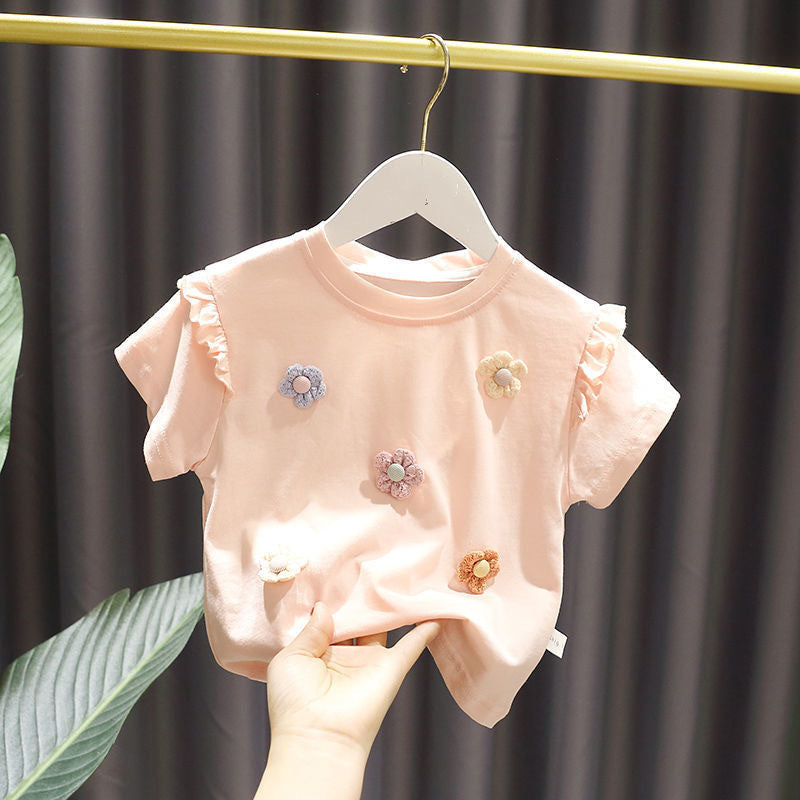 Thin Children's Summer Clothing Baby Summer Clothing Top - Tokcobstore