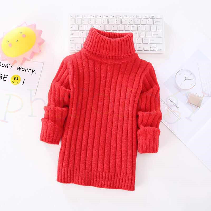 Spring And Autumn Baby Turtleneck Sweater - Tokcobstore