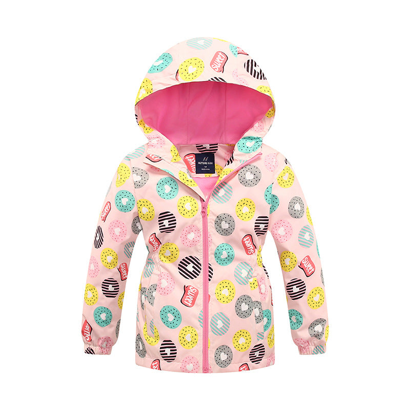 Mid-length Windbreaker Thickened Warmth Jacket Children's Style Jacket - Tokcobstore
