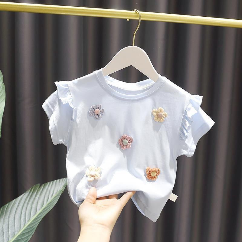 Thin Children's Summer Clothing Baby Summer Clothing Top - Tokcobstore