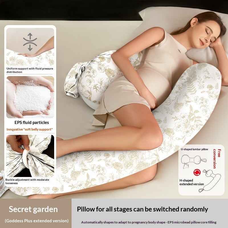 Pregnancy Pillow For Back Support Belly U-shaped Side-sleeping Body Pillow For Comfortable Sleep