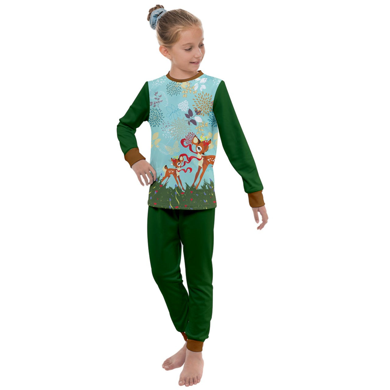 Kids' Long Sleeve Pjamas Set